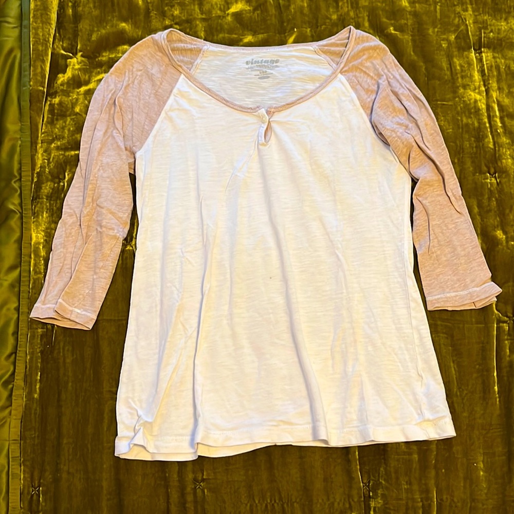 Vintage baseball tee